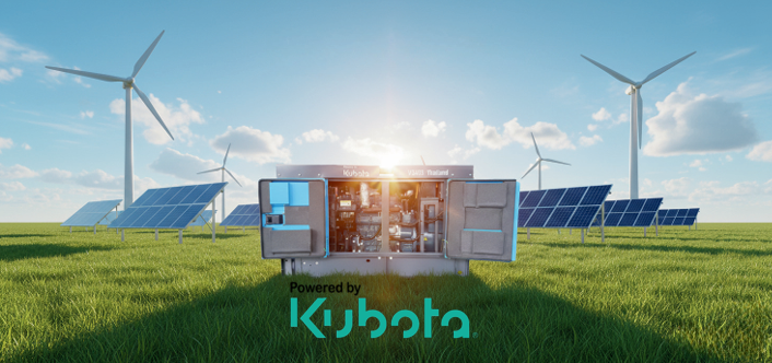 Máy Phát Điện Container Lạnh Kachai 25KVA Kubota V2403